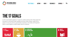Desktop Screenshot of globalgoals.org